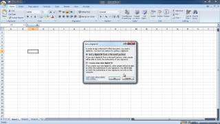 How to Create and Add Digital Signature in Excel [upl. by Adelaide]