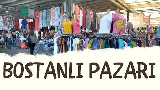 BOSTANLI PAZARI  KIYAFET PAZARINI GEZDİK  TREND BURDA [upl. by Kulda]