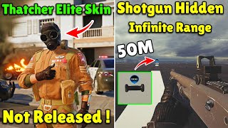 The 4 YEARS Old Scrapped Thatcher Elite  Infinite Range Shotgun Trick  Rainbow Six Siege [upl. by Yremrej]