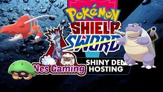 Pokemon Shiny Hosting Sword amp Shield A LOT OF WATER DENS [upl. by Noryk]