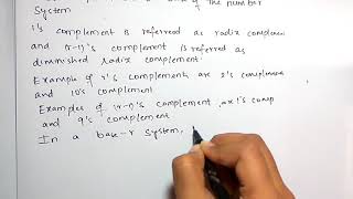 rs complement and r1s complement [upl. by Waverley]