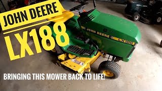 John Deere LX188 Bringing This Liquid Cooled Kawasaki Back To Life [upl. by Anavlys]