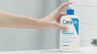 Comment utiliser le Lait Hydratant CeraVe [upl. by Anerev]