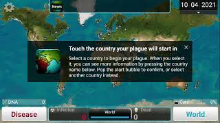 Plague Inc Special Plague NeuraxWorm MEGABRUTAL No Gene [upl. by Kelcy]