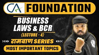 Business Law amp BCR The Companies Act 2013 CA Foundation June23  रामबाण Series  CA Wallah [upl. by Horwath166]