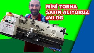 Torna Tezgahı Alıyoruz Vlog  Foreman TB 1835 Torna Kutu Açılışı ve İnceleme [upl. by Aenneea]