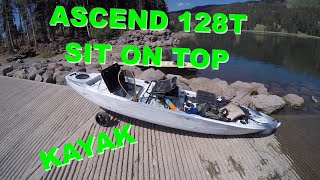 Tour of My Modified Ascend 128T Fishing Kayak [upl. by Lewert]