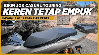 BIKIN JOK MOTOR TOURING  Papasan tetap empuk by Choki Jok  MSRG [upl. by Mintz]