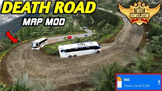 Map Mod Bussid 43  New Shimla Broken Offroad Map Mod For Bus Simulator Indonesia।Bussid Mod Map [upl. by Katzen864]