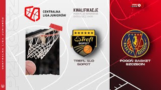 Trefl 1LO Sopot  Pogoń Basket Szczecin [upl. by Ziwot]