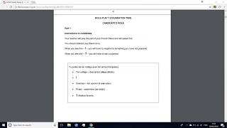 GCSE French Role Play Practice 1 [upl. by Kcirdnek251]