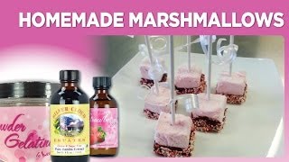 Homemade Marshmallows by www SweetWise com [upl. by Ahsiret774]