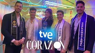 🇪🇸 Los 4 hombres más guapos de España  Corazón TVE Mister Supranational International Global [upl. by Giarc841]