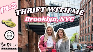 Thrift with Me NYC  Brooklyn  Beacons Closet Buffalo Exchange Urban Jungle  Ratings  Part 2 [upl. by Nnylharas]