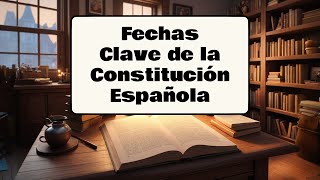 📜 Fechas Clave de la Constitución Española 🇪🇸  Aprobación Referéndum y Reformas 🔑 [upl. by Wesla7]