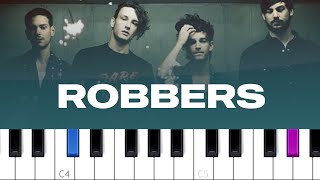 The 1975  Robbers piano tutorial [upl. by Carolin]