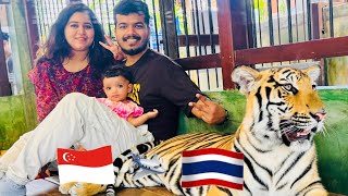 Thailand travel vlog  Singapore to Thailand ​⁠VIVAFamilyFiesta  Malayalam [upl. by Adihsaar685]