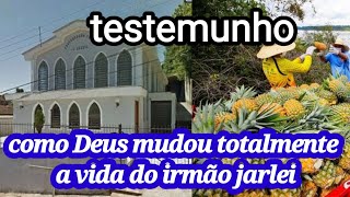 Deus mudou a vida do irmão Jarlei ancião em Erechim [upl. by Hearsh]