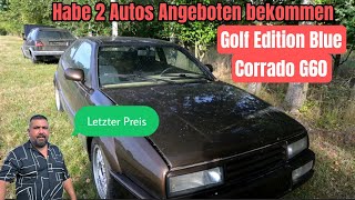 WIESENFUND90er Jahre SchätzeCorrado G60 und Golf Edition Blue [upl. by Etteniuqna]