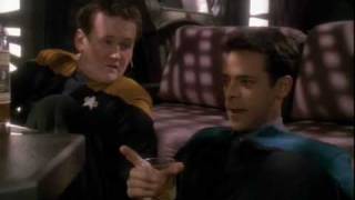 DS9 OBrien and Bashirs drinking song Explorers [upl. by Hermie545]