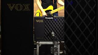 VOX Soundcheck AC30 Voicing on VOX Valvetronix VTX with Tremolo amp Overdrive [upl. by Egan]