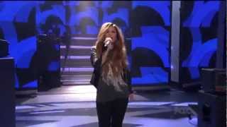 Demi Lovato  Give Your Heart A Break Live on American Idol [upl. by Carolina956]