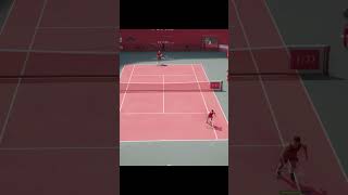 TopSpin2k25 AlcarazMedvedev BackampForth Rally 😁tennispoint tennistime gaming tennis [upl. by Marks]