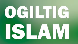 FAKTORER SOM OGILTIG FöRKLARAR DIN ISLAM abuomar [upl. by Eednac83]