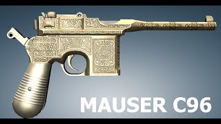 Mauser C96 Full Disassembly [upl. by Loydie]