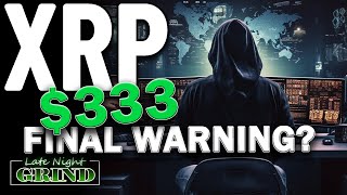 MAJOR XRP  RIPPLE UPDATE XRP Analyst Gives SHOCKING FINAL XRP PRICE WARNING  Bitcoin ETF  MORE [upl. by Ynnod916]