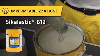 Sikalastic®612  Come impermeabilizzare velocemente tetti terrazze e balconi [upl. by Aiuqram3]