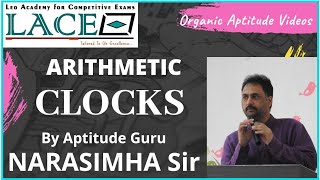 CLOCKS Aptitude Concept By Narasimha Sir  SSCCRTRRBCompExams [upl. by Aicire837]