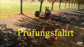 Staplerschulung inkl Staplerschein  Prüfungsfahrt Praktische Ausbildung [upl. by Anikahs255]