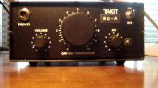 TenTec T1380 QRP QSO [upl. by Yorgen]