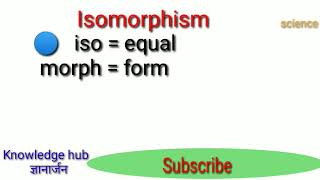 Isomorphism and polymorphism 12th science chemistry [upl. by Reneta775]