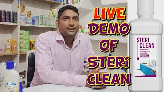 Modicare Steri Clean Live Demo amp Its Uses modicareproductdemo [upl. by Janeen]