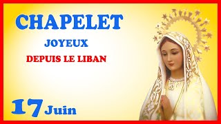 CHAPELET 🙏 Lundi 17 Juin  Mystères Joyeux [upl. by Ziladnerb]