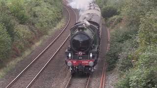 The Golden Hind with 61306 Mayflower  25th September 2024 [upl. by Milak462]