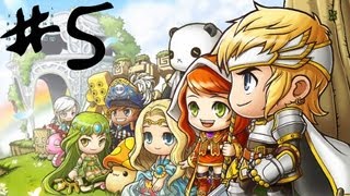 Lets Play Maple Story 005 Deutsch HD  Pilze knuffen [upl. by Alyose]