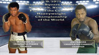 Muhammad Ali vs Joe Frazier I HD Highlights Fight of the Century [upl. by Chaffinch]