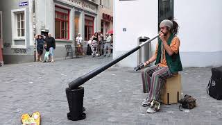 Techno Didgeridoo in Zürich Switzerland [upl. by Incrocci]