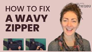 How to fix a wavy zipper [upl. by Odlo250]