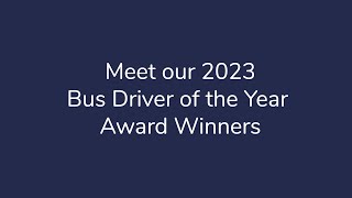 Congratulations to our winners of the 2023 Queensland Bus Driver of the Year Awards [upl. by Cordalia318]