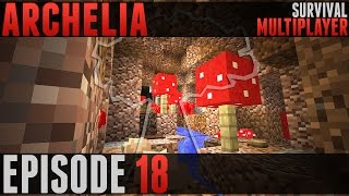 Minecraft Archelia 18  Extension des Ruines [upl. by Aerdnaid]