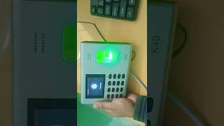 How To Add New User In Bio metric Time Attendance Machine । ZKTeco K40 [upl. by Baese]