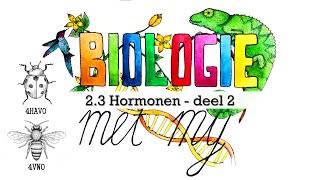 4HV  23 Hormonen deel 2 [upl. by Alleroif]