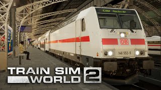 TRAIN SIM WORLD 2 28 IC 2068 nach München Hbf  BR 146 IC2  Doppelstockwagen  TSW2 [upl. by Hiro653]