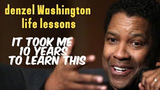 Denzel Washingtons 10 Life Lessons  Inspiring Speech  motivational lifelessons inspirational [upl. by Arzed360]