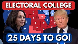 Early votes BOOSTING Kamala Harris in Electoral College [upl. by Pry]