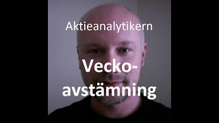 Avstämning vecka 44 2023  Hur har mina Aktier utvecklats [upl. by Lianne846]